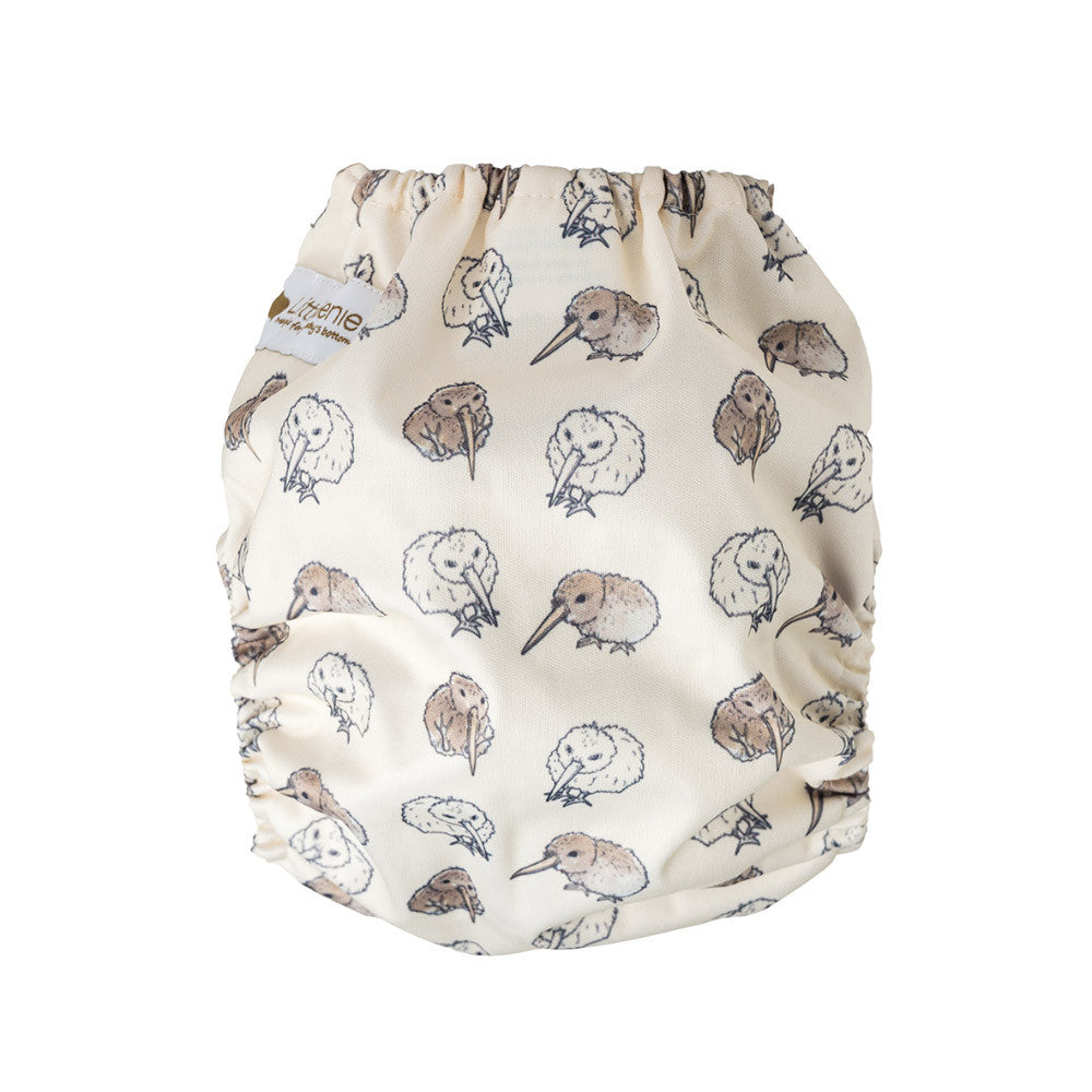 PETITS GÉNIES Little Genie Pocket Nappy Sleepy Sloth Resusable Bamboo Charcoal